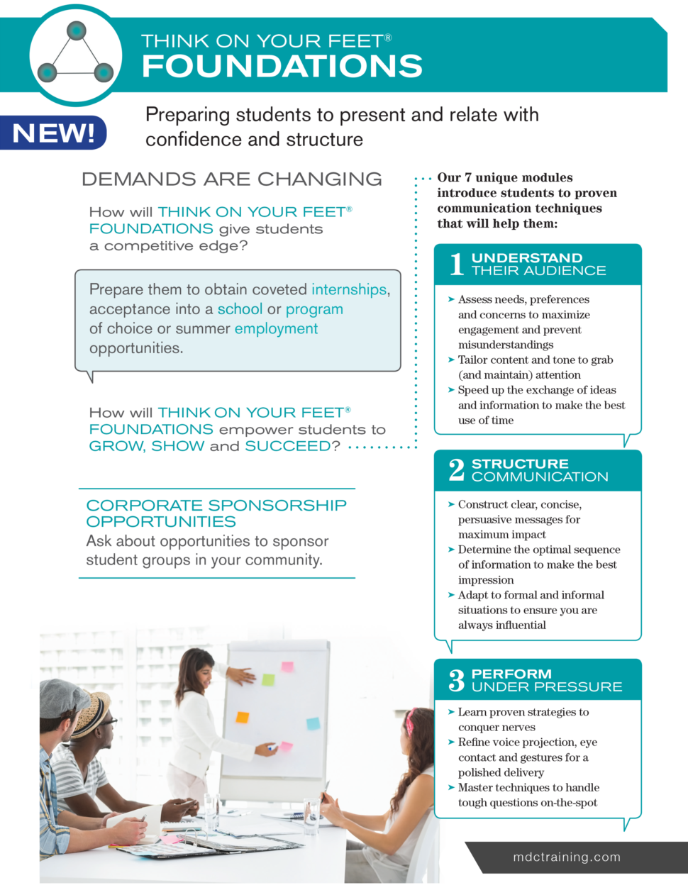 Foundations™ Think on Your Feet International, Inc.